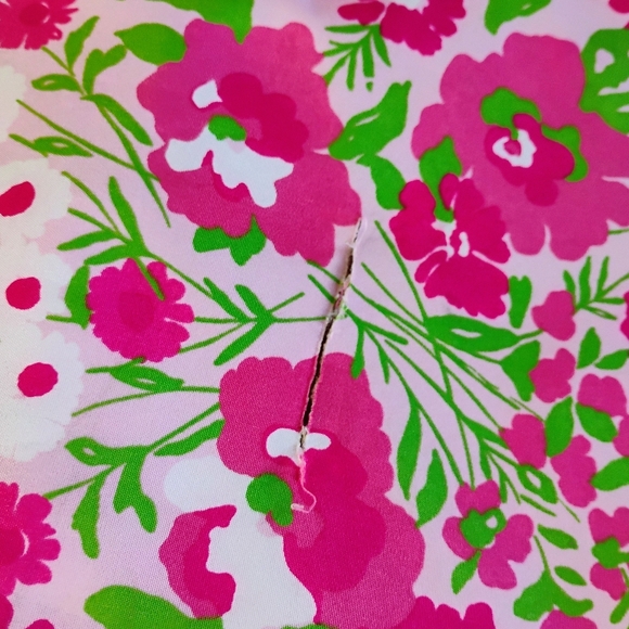 Lilly Pulitzer Cooler Tote Bag Large Pink Floral Insulated Beach Picnic Zip Up - Picture 4 of 11